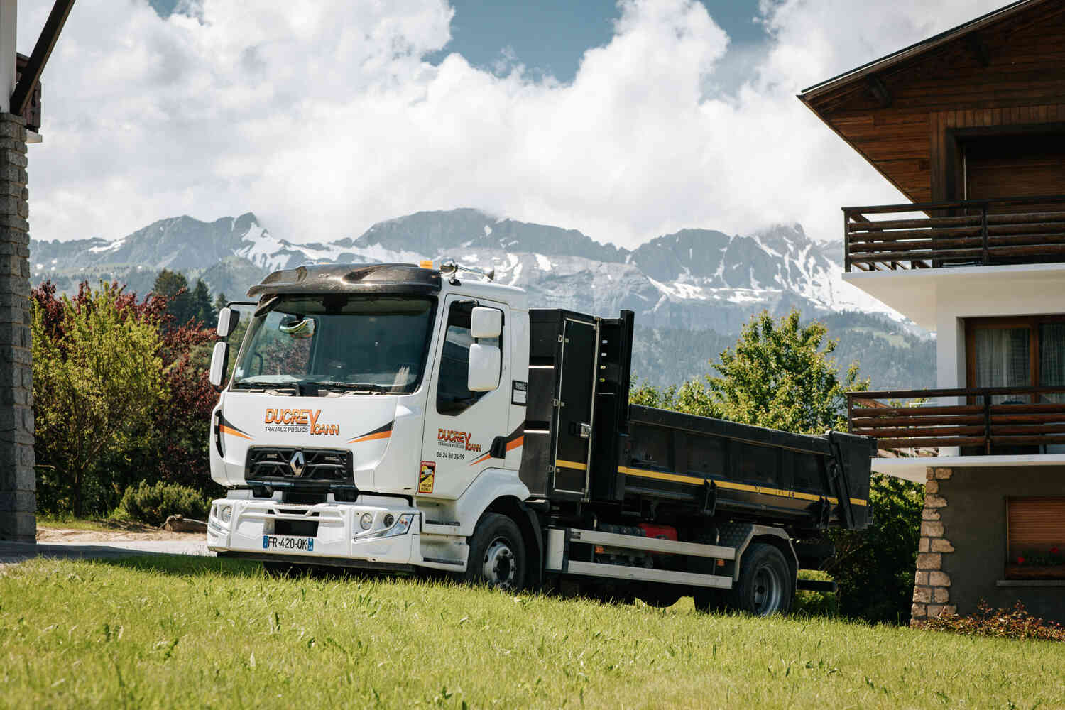 Transport de matériaux Pays du Mont-Blanc