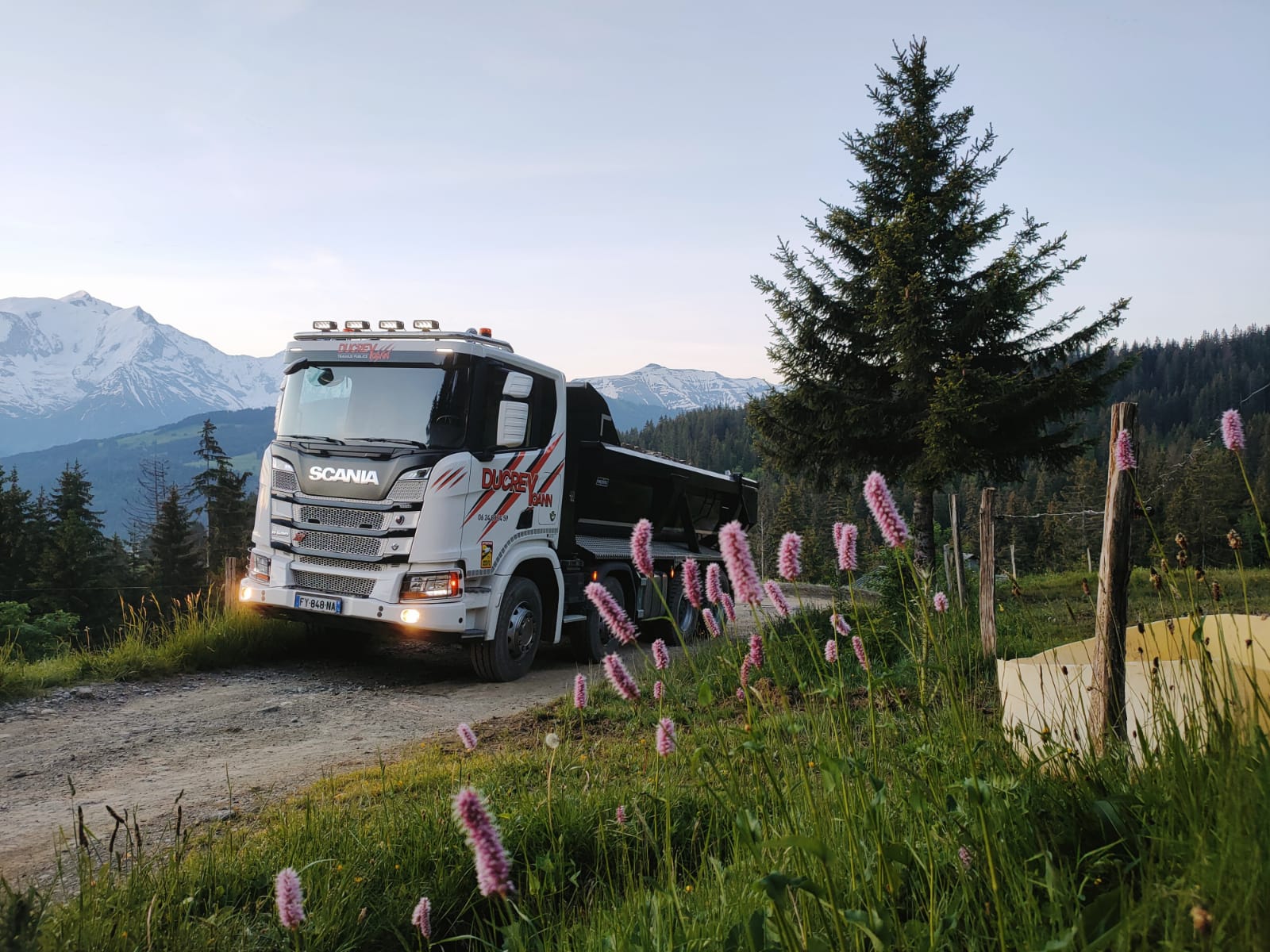 Transport et vente de matériaux